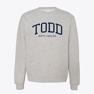 Todd North Carolina Traditional Crewneck Sweatshirt