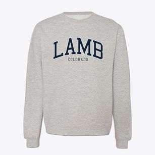 Lamb Colorado Traditional Crewneck Sweatshirt