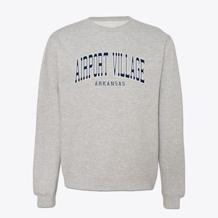 Airport Village Arkansas Traditional Crewneck Sweatshirt