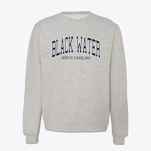 Black Water North Carolina Traditional Crewneck Sweatshirt