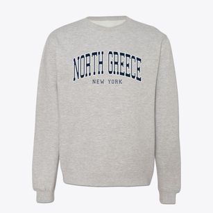 North Greece New York Traditional Crewneck Sweatshirt