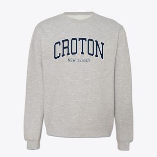 Croton New Jersey Traditional Crewneck Sweatshirt