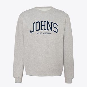 Johns West Virginia Traditional Crewneck Sweatshirt