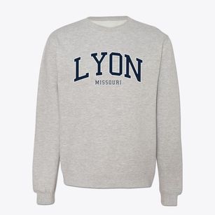 Lyon Missouri Traditional Crewneck Sweatshirt