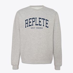 Replete West Virginia Traditional Crewneck Sweatshirt