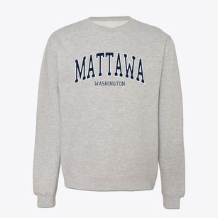 Mattawa Washington Traditional Crewneck Sweatshirt