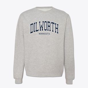 Dilworth Minnesota Traditional Crewneck Sweatshirt