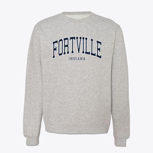 Fortville Indiana Traditional Crewneck Sweatshirt