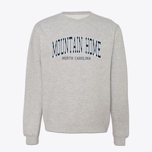 Mountain Home North Carolina Traditional Crewneck Sweatshirt