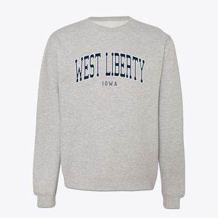 West Liberty Iowa Traditional Crewneck Sweatshirt