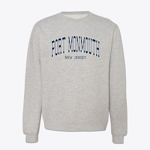 Port Monmouth New Jersey Traditional Crewneck Sweatshirt