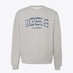 Vandenberg Afb California Traditional Crewneck Sweatshirt