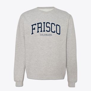 Frisco Colorado Traditional Crewneck Sweatshirt