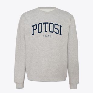 Potosi Texas Traditional Crewneck Sweatshirt