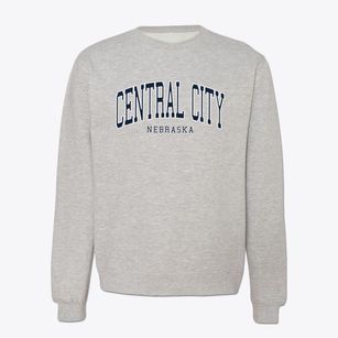 Central City Nebraska Traditional Crewneck Sweatshirt