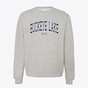 Buckeye Lake Ohio Traditional Crewneck Sweatshirt