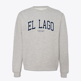 El Lago Texas Traditional Crewneck Sweatshirt