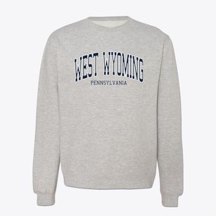 West Wyoming Pennsylvania Traditional Crewneck Sweatshirt