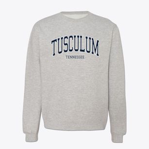 Tusculum Tennessee Traditional Crewneck Sweatshirt