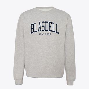Blasdell New York Traditional Crewneck Sweatshirt