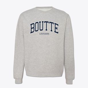 Boutte Louisiana Traditional Crewneck Sweatshirt