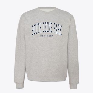 South Ozone Park New York Traditional Crewneck Sweatshirt