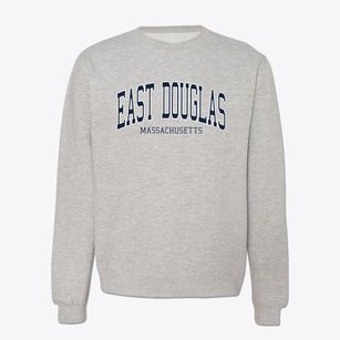 East Douglas Massachusetts Traditional Crewneck Sweatshirt