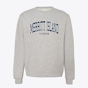 Merritt Island Florida Traditional Crewneck Sweatshirt