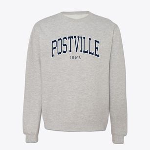 Postville Iowa Traditional Crewneck Sweatshirt