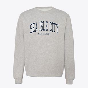 Sea Isle City New Jersey Traditional Crewneck Sweatshirt