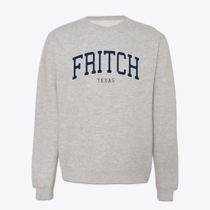 Fritch Texas Traditional Crewneck Sweatshirt