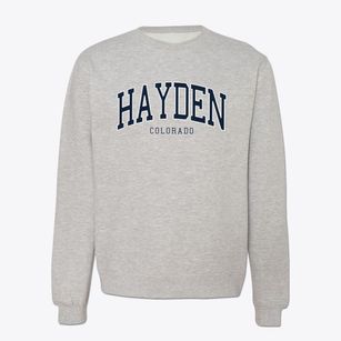 Hayden Colorado Traditional Crewneck Sweatshirt