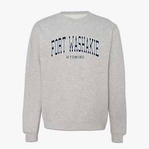 Fort Washakie Wyoming Traditional Crewneck Sweatshirt