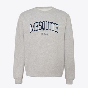 Mesquite Texas Traditional Crewneck Sweatshirt