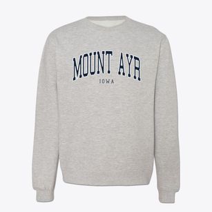 Mount Ayr Iowa Traditional Crewneck Sweatshirt