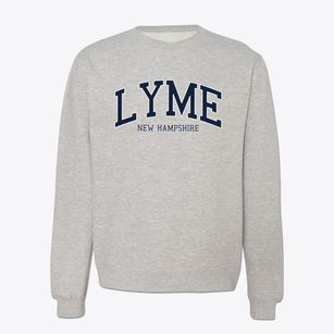 Lyme New Hampshire Traditional Crewneck Sweatshirt