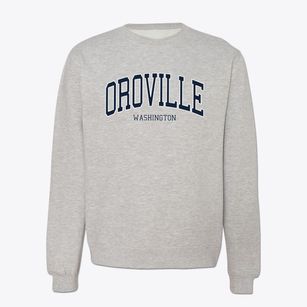 Oroville Washington Traditional Crewneck Sweatshirt