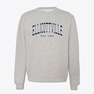 Ellicottville New York Traditional Crewneck Sweatshirt