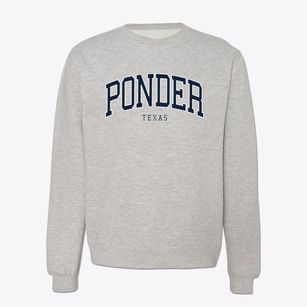 Ponder Texas Traditional Crewneck Sweatshirt