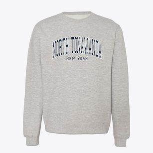 North Tonawanda New York Traditional Crewneck Sweatshirt