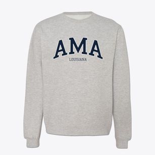 Ama Louisiana Traditional Crewneck Sweatshirt