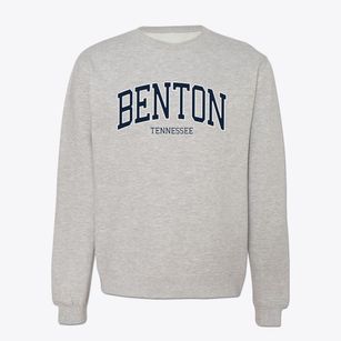 Benton Tennessee Traditional Crewneck Sweatshirt