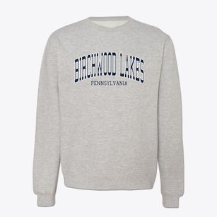 Birchwood Lakes Pennsylvania Traditional Crewneck Sweatshirt