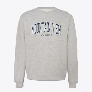 Mountain View Wyoming Traditional Crewneck Sweatshirt