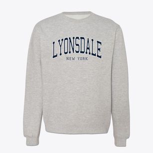 Lyonsdale New York Traditional Crewneck Sweatshirt
