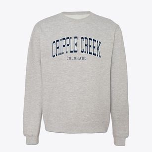 Cripple Creek Colorado Traditional Crewneck Sweatshirt
