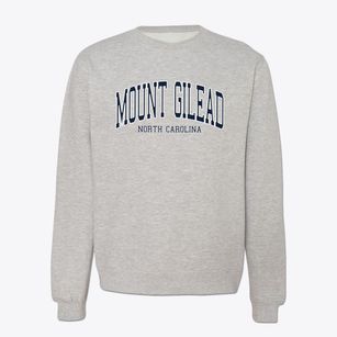 Mount Gilead North Carolina Traditional Crewneck Sweatshirt