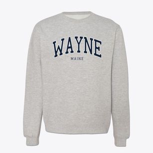 Wayne Maine Traditional Crewneck Sweatshirt