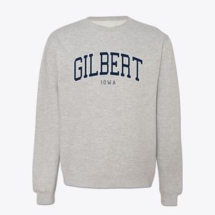 Gilbert Iowa Traditional Crewneck Sweatshirt