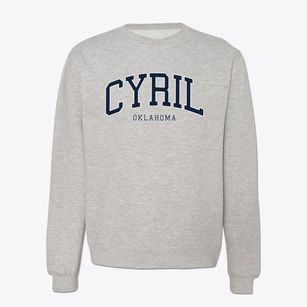 Cyril Oklahoma Traditional Crewneck Sweatshirt
